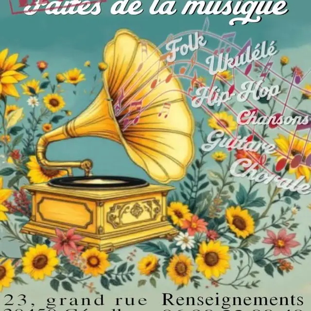 Fête de la Musique - au Caillou_Génolhac