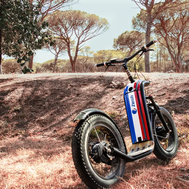 Balade en trottinette électrique