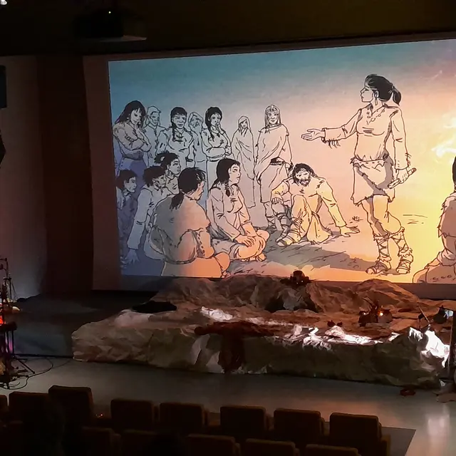 Nuit européenne des Musées à l'Aven d'Orgnac, Grand site de France_Orgnac-l'Aven