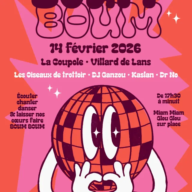 Soirée concert - Boum boum -_Villard-de-Lans