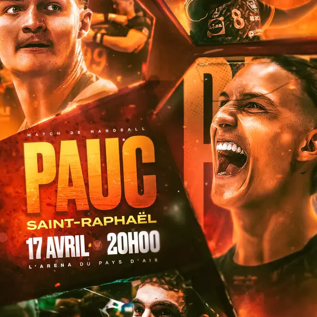 Match : PAUC - Saint-Raphaël_Aix-en-Provence