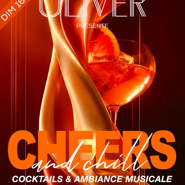 Soirée Cheers & Chill à l’Oliver_Orange