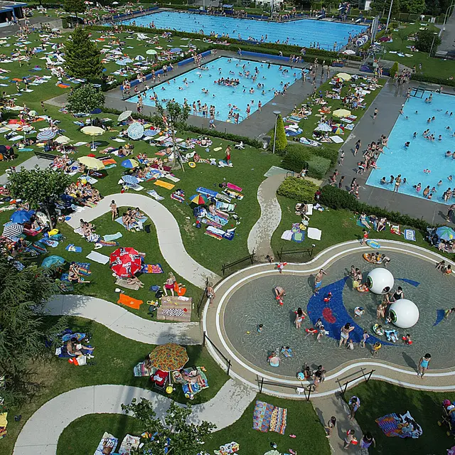Piscine ouverte de Monthey