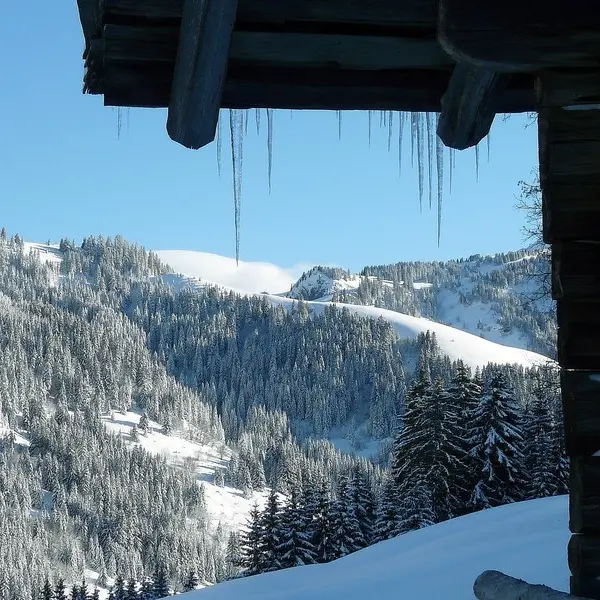Val d'Arly sous la neige