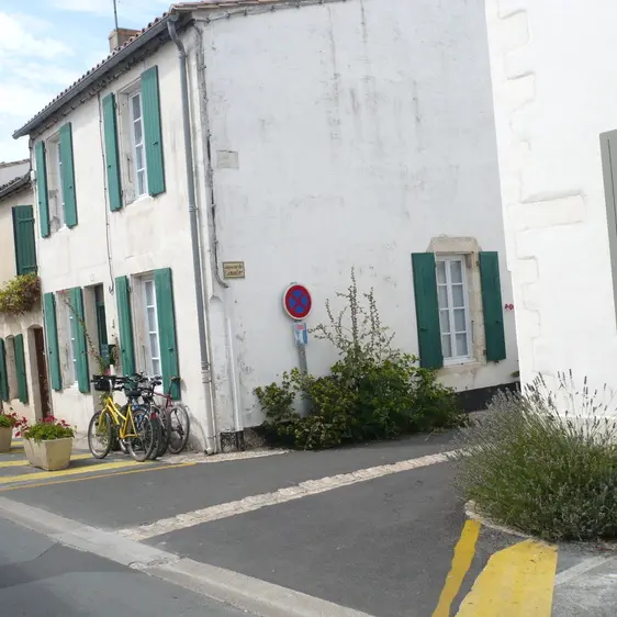 maison d'angle façade sud