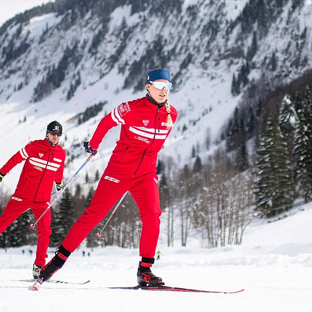 Le Nordic cross, test chronométré_Les Saisies