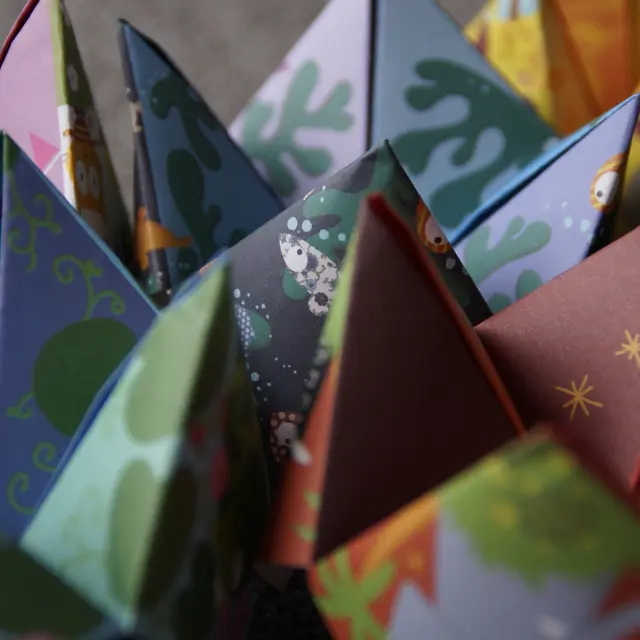 Atelier Laissez parler les p'tits papiers