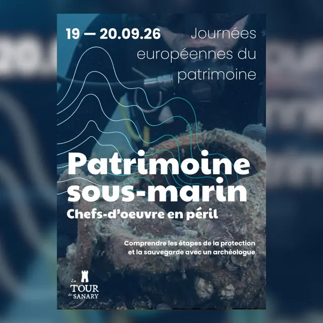 Patrimoine sous-marin : chefs-d’œuvre en péril | Journées européennes du patrimoine_Sanary-sur-Mer