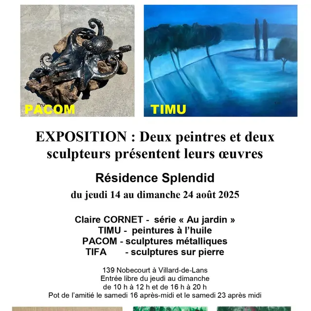 Exposition Art Mada de peintures et de sculptures_Villard-de-Lans
