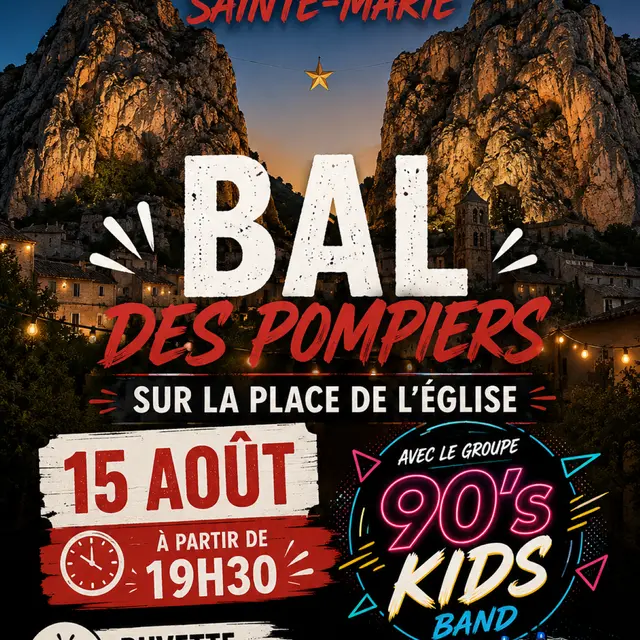 Bal des Sapeurs Pompiers de Moustiers-Ste-Marie_Moustiers-Sainte-Marie