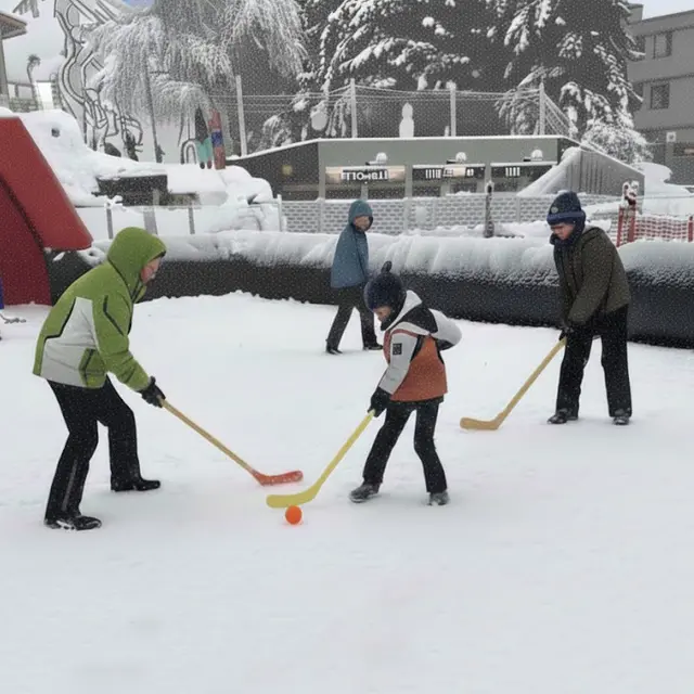Snow Skate Hockey_Flaine