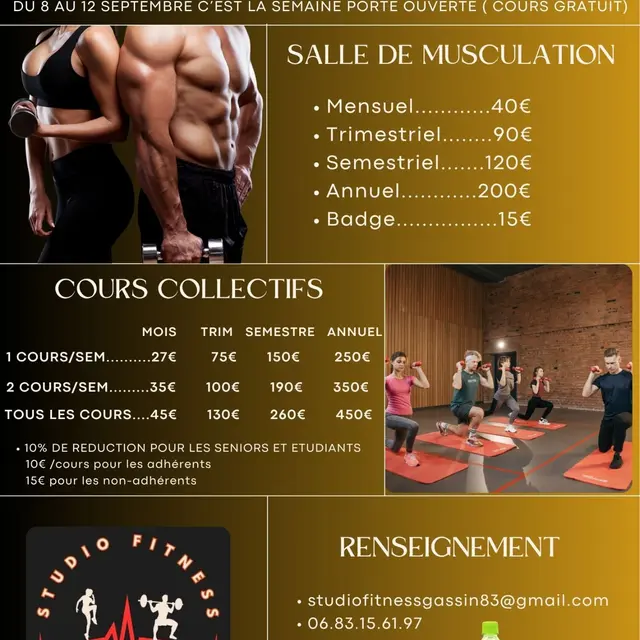 Studio Fitness_Gassin