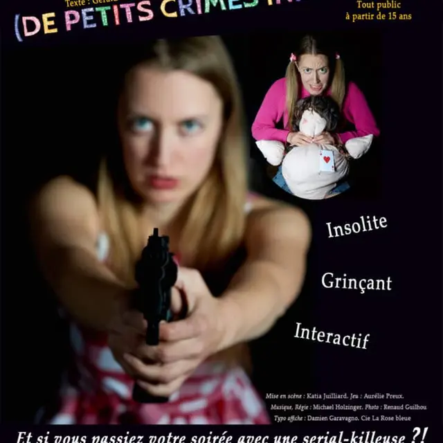 Théâtre : Auto-psy de petits crimes innocents_Epagny Metz-Tessy