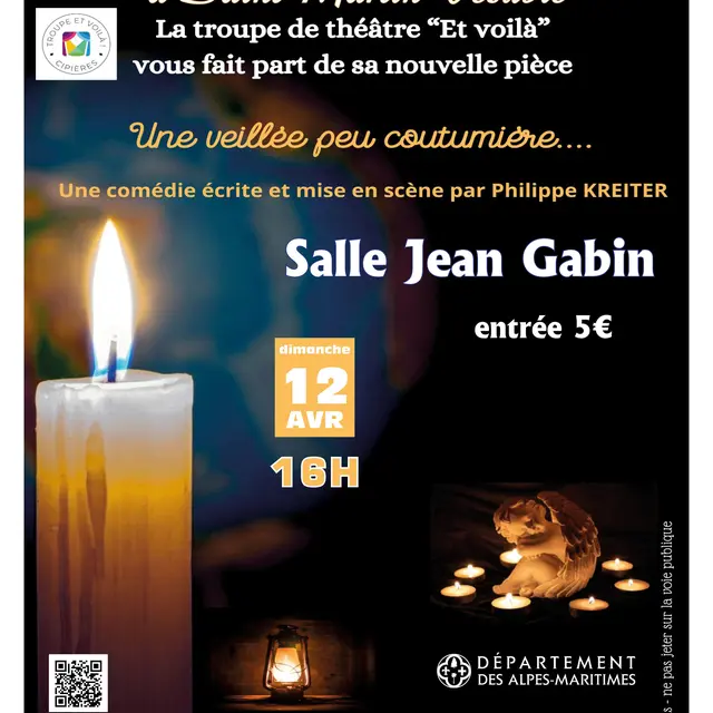 Théâtre - Une veillée peu coutumière…_Saint-Martin-Vésubie