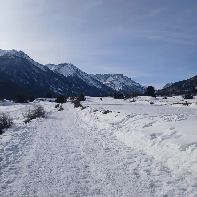 Itinéraire raquettes - Les Arras_Névache