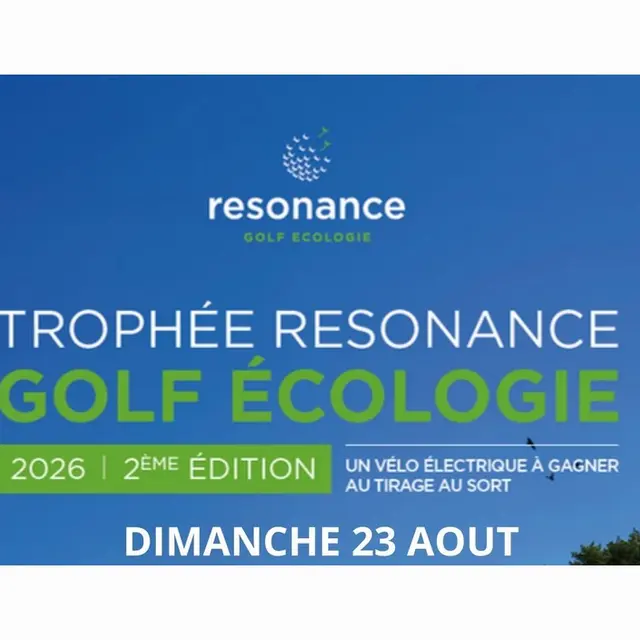 Compétition de golf Trophée Résonance Golf Écologie à Mouriès 23.08.26