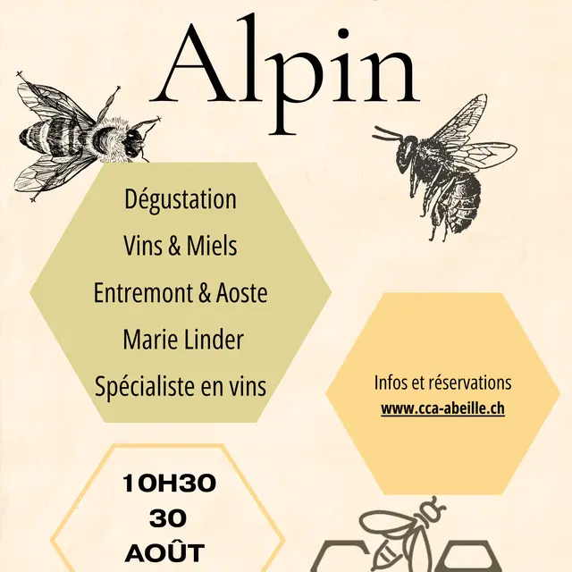 Affiche Brunch Alpin