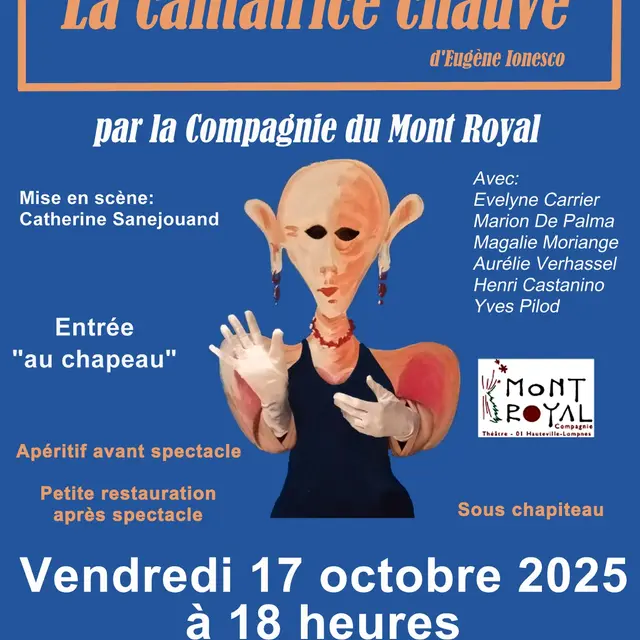 Pièce de théatre La cantatrice chauve_Haut Valromey