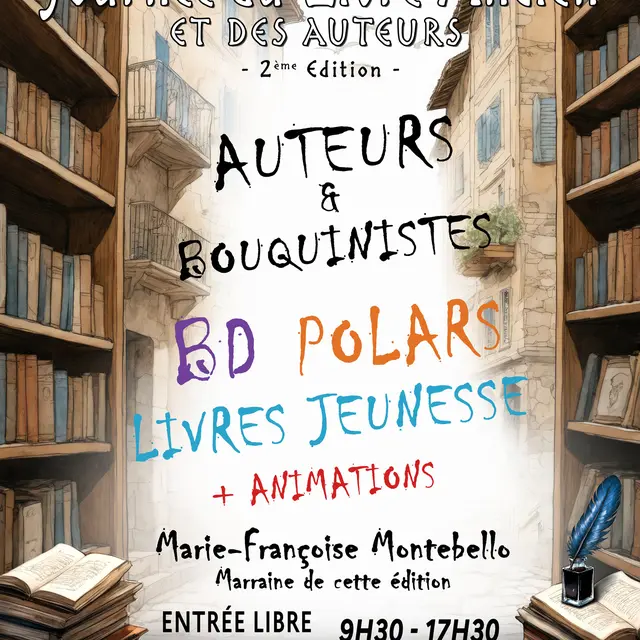 Journée du livre et des auteurs_Entrevaux