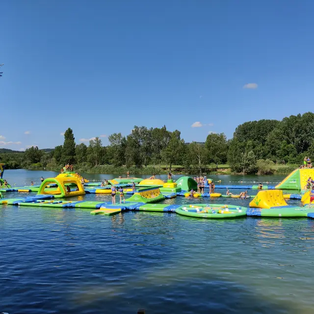 Slidesparc lac des vernets saint uze