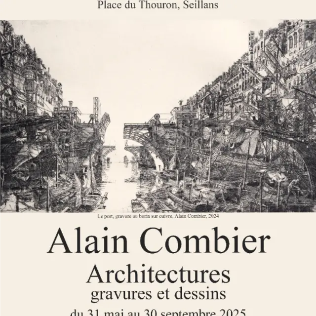 Exposition Architectures Alain Combiez_Seillans