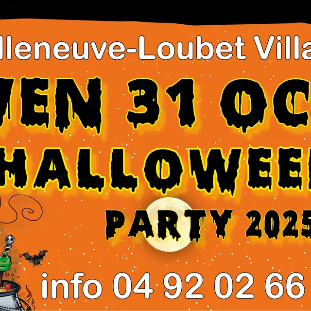 Halloween Party 2025 - Villeneuve-Loubet