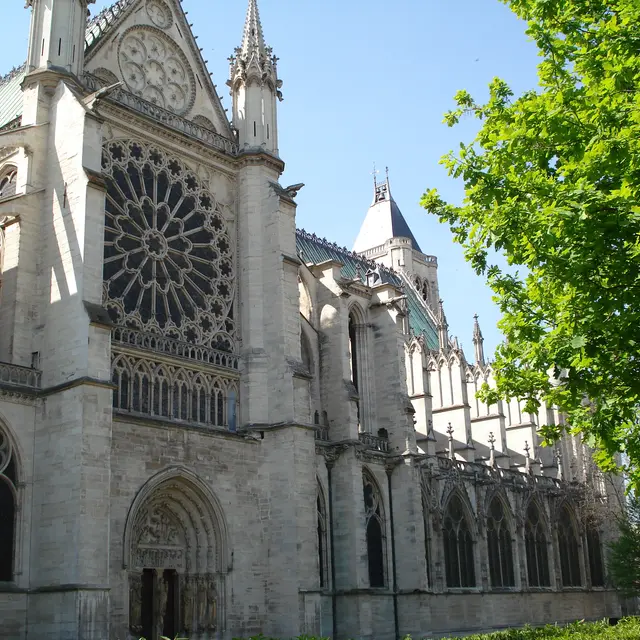 Facade Nord Basilique Cathédrale de Saint-Denis