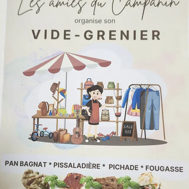 Vide grenier - Les Amies du Campanin_Menton