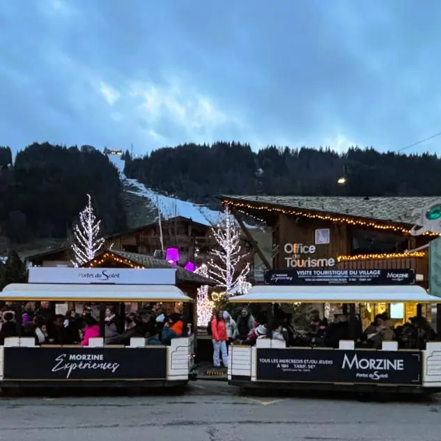 Visite en petit train touristique de Morzine_Morzine