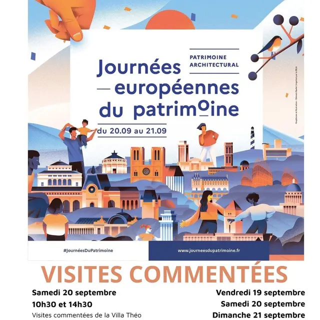 Visite commentée  à la Villa Théo - Journées Européennes du Patrimoine_Le Lavandou