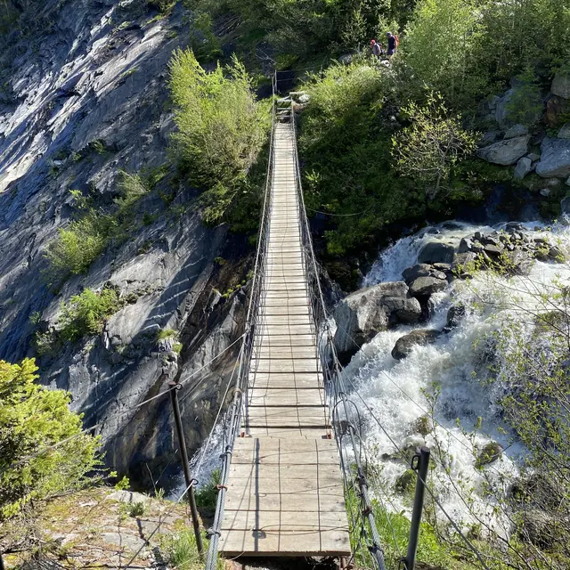 Passerelle himalayenne de Bionnassay