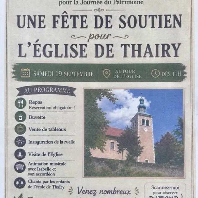 Affiche fête du soutien