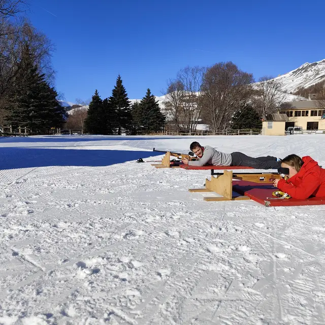 Initiation tir à la carabine laser