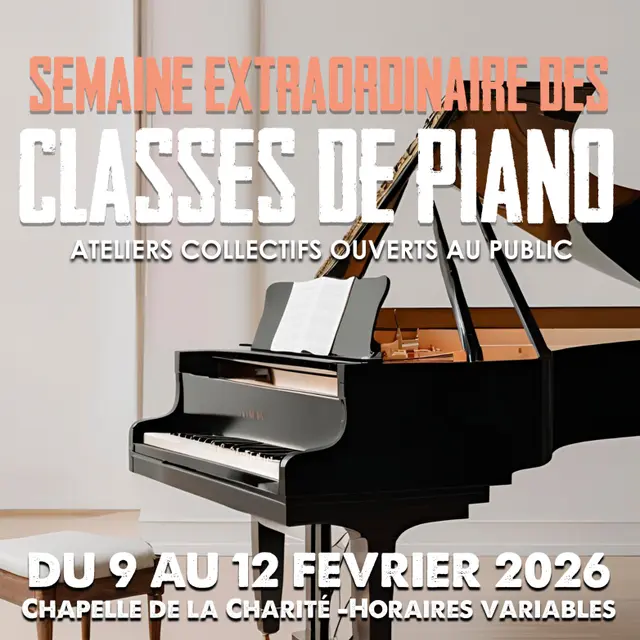 Semaine extraordinaire des classes de piano_Pertuis