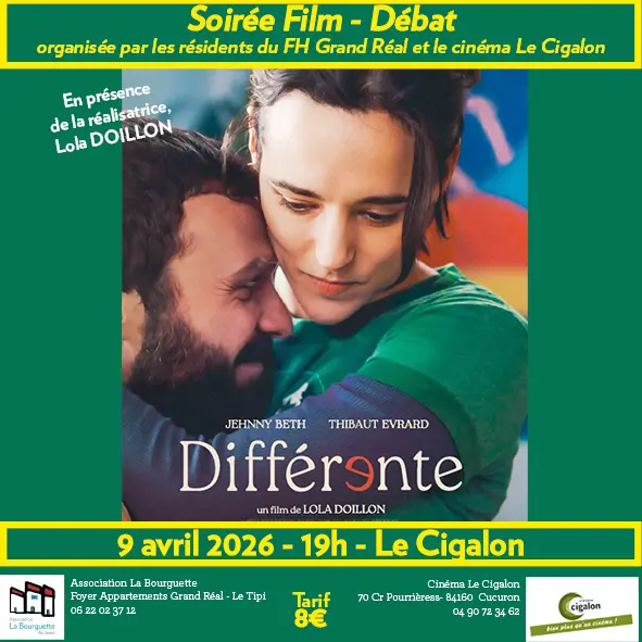 Affiche soirée Débat - Différente
