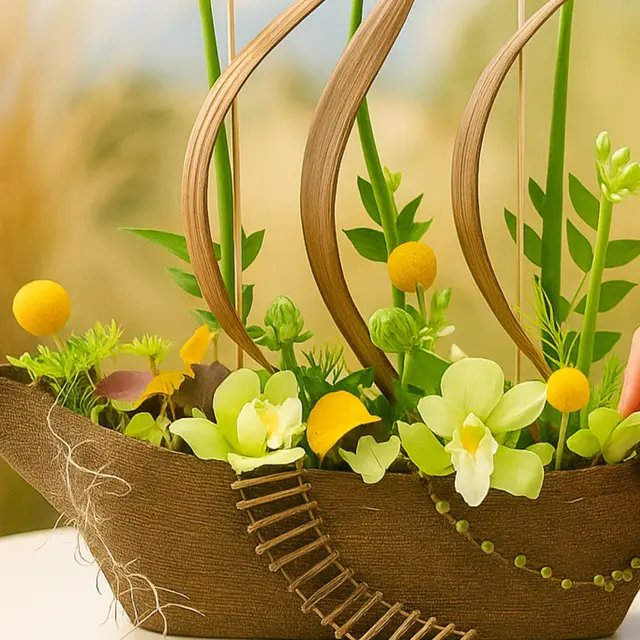 Atelier art floral enfant / ado - Navigation florale_Panissières