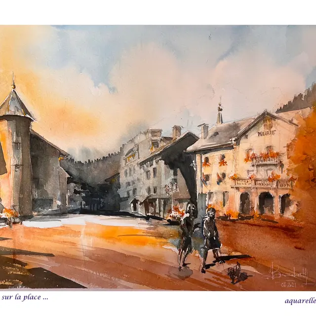 EXPOSITION BALADE MEGEVANNE, ELISABETH SOCQUET-MILLERET_Megève