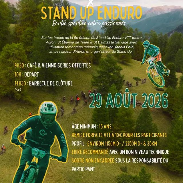 Summer Closing Ride Auron X Stand Up Enduro_Auron