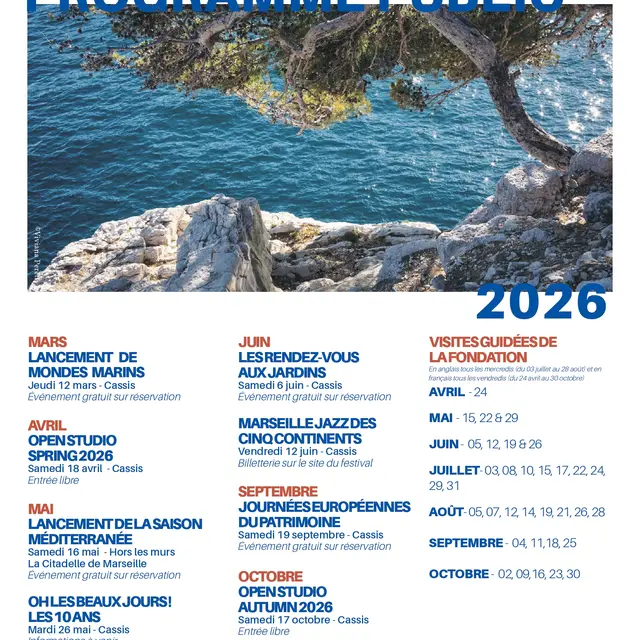 Soirée de lancement de Mondes Marins à la Fondation Camargo_Cassis