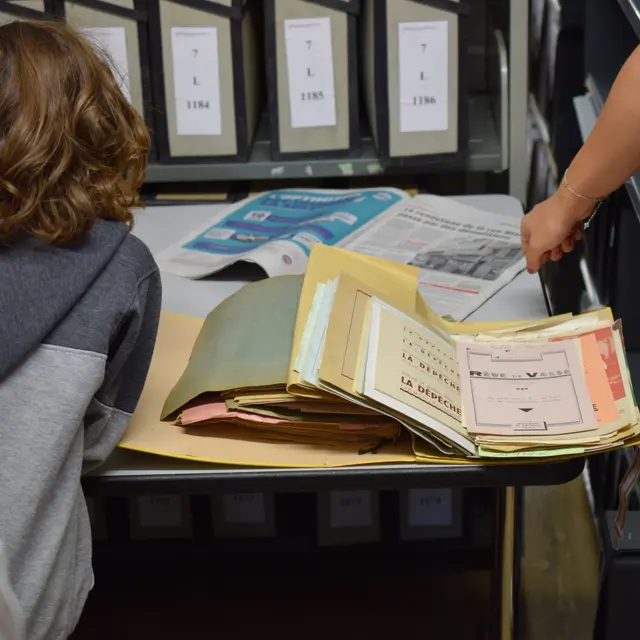 Les coulisses des archives