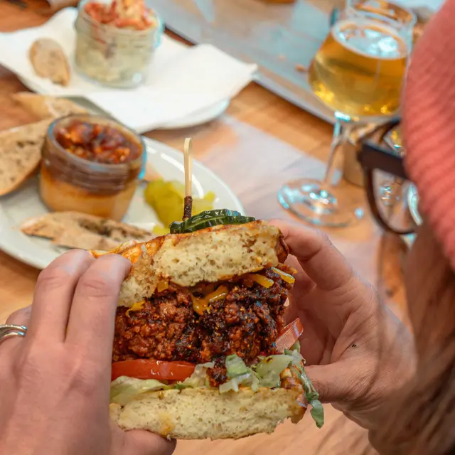 Chicken Scratch Burger