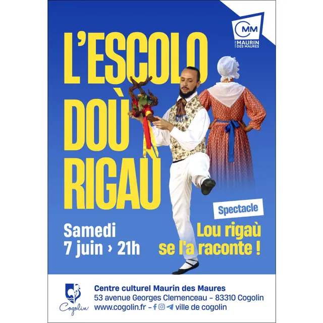 Spectacle de l'Escolo dou Rigaù_Cogolin
