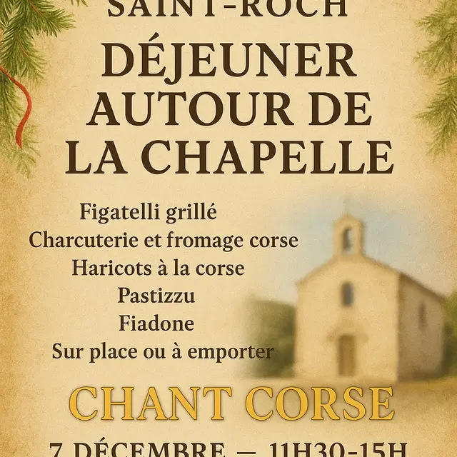 Déjeuner autour de la chapelle_Beaumes-de-Venise