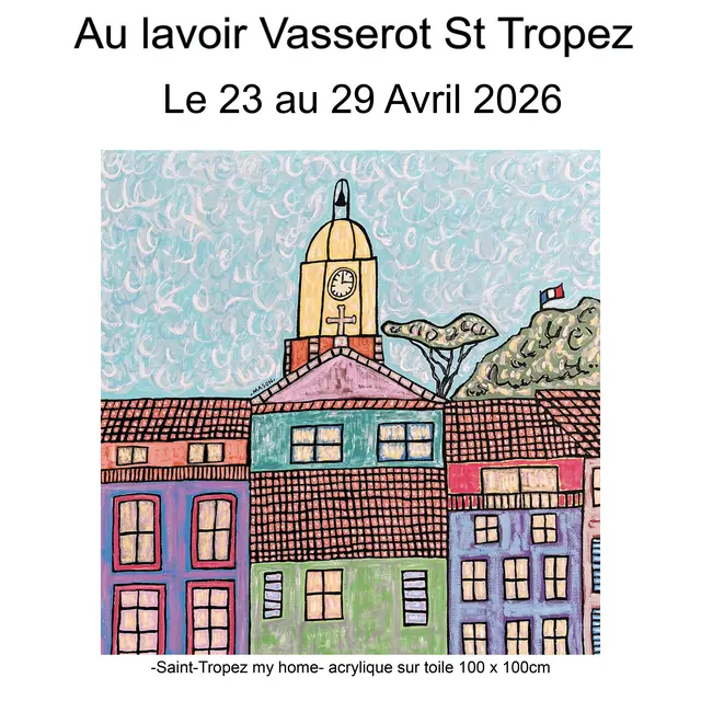 Exposition du Lavoir Vasserot - Paul Richard Mason_Saint-Tropez