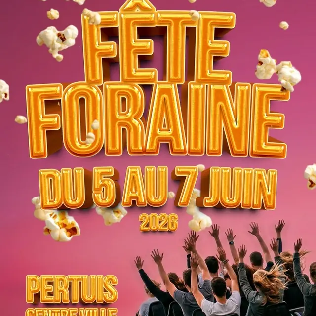 Fête Foraine 2026_Pertuis
