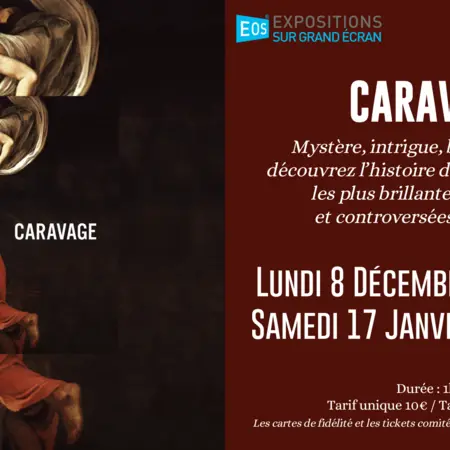 Exposition sur grand écran : CARAVAGE_Carpentras