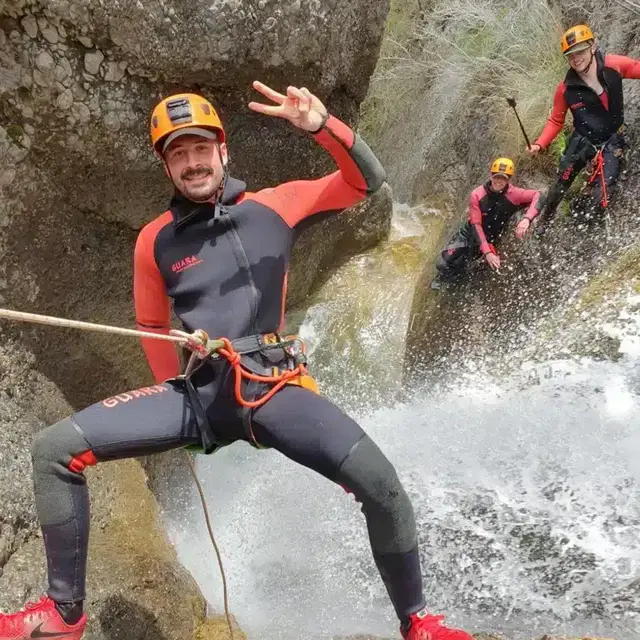 Canyoning découverte -  Le Rif Lauzon  avec Ecrins Spéléo Canyon_Tallard