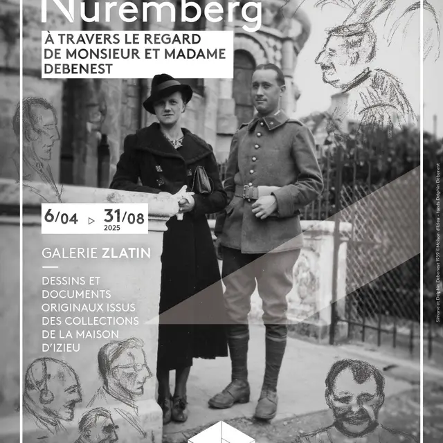 Nuremberg A travers les yeux de Monsieur et Madame Debenest_Izieu