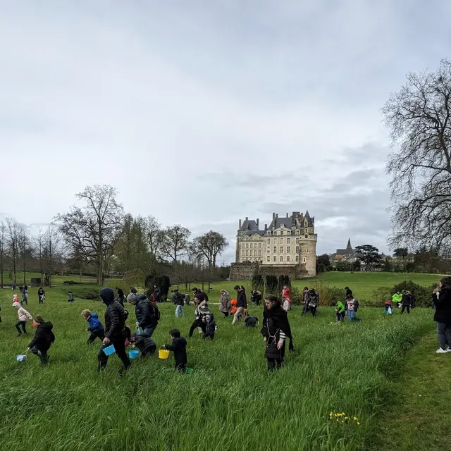 Chasse aux œufs de Pâques au château de Brissac_Brissac Loire Aubance
