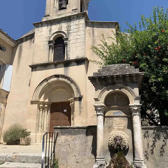 Eglise Saint-André et Saint-Trophime_Lourmarin